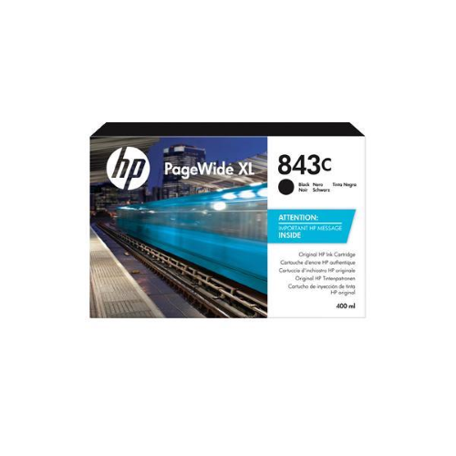 HP INC HP 843C 400-ML BLACK INK CARTRIDGE